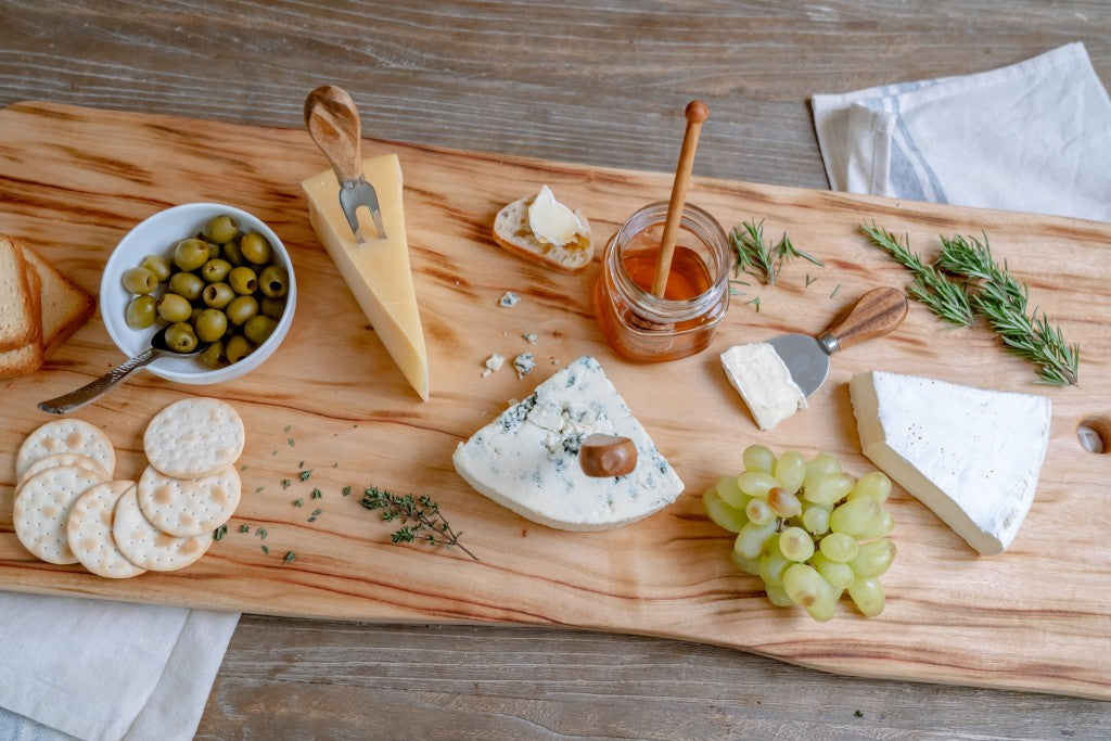 28" Artisan Organic Natural Wood Anti Bacterial Cutting Board-4