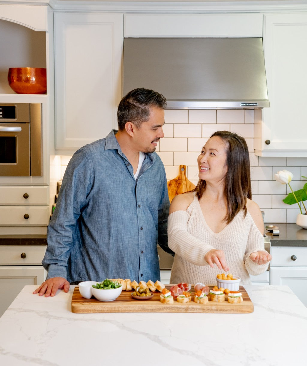 35" Artisan Organic Natural Wood Anti Bacterial Cutting Board-2