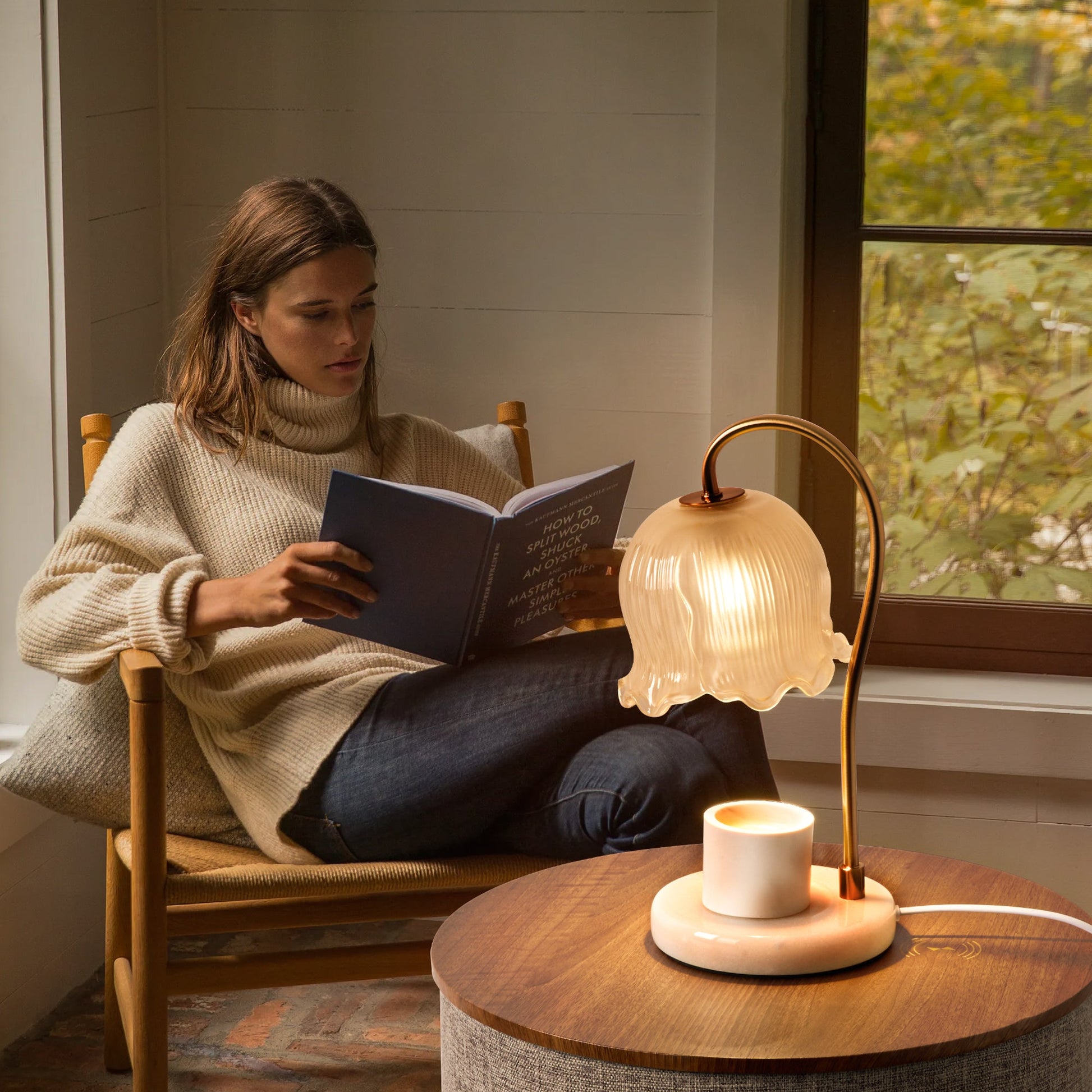 Lily of the Valley Candle Warmer-1