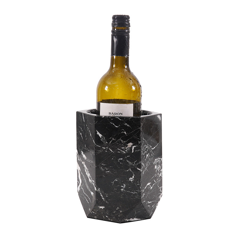 Marble Wine Cooler For Champagne - Wine Bottle Holder & Beverage Cooler-1