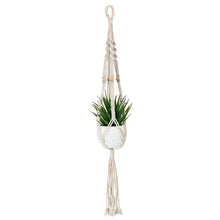 Load image into Gallery viewer, Hanging Macrame Pineapple Planter
